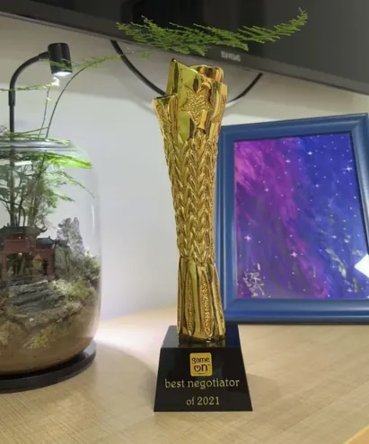 Best Negotiator 2021 — Game On Group Award