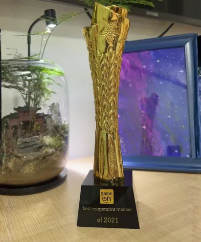 Best Cooperative Member of 2021 — Game On Group Award