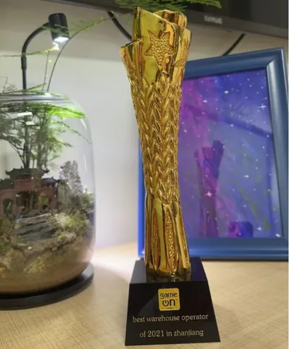 Best Warehouse Operator of 2021 — Game On Group Award