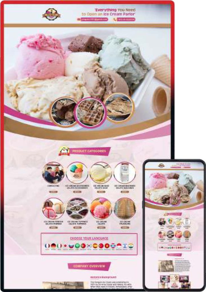 Ice Cream Parlor Store